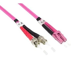 GoodConnections Good Connections Patchkabel LWL Duplex OM4 LC/ST Multimode 1m