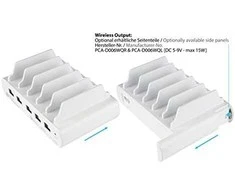 Good Connections Geros jungtys Geros jungtys USB-Desktop-Schnellladestation 110W 10-Port (5x USB-C 5x USB-A)