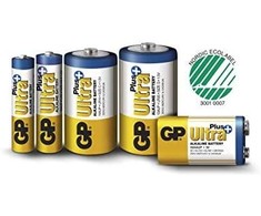 GP Bateria Ultra+ 9V Block 1 vnt.