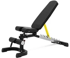 Gymrex Reguliuojamo nuolydžio treniruočių suoliukas pratimams iki 150 kg