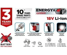 Akumuliatorinis smūginis veržliasukis Graphite 5902062059796