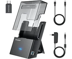 „Graugear“ kišeninis prijungimo dėklas 3,5 colio / 2,5 colio HDD / SSD diskams, USB 3.2 Gen1