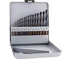 Grąžtas Alpen 810311100 Foret hélicoïdal "Sprint Master", Gris, 1-10 x 0.5 mm, Set de 19 Pièces