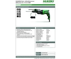 Perforatorius Hikoki DH26PMCWSZ 830 W