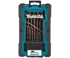 Grąžtas Makita Grąžtų komplektas M-Force 25 vnt. (1-13mm) D-67599