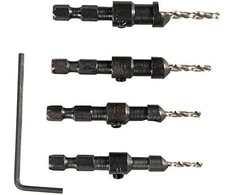 Grąžtas Makita 4 vnt grąžtų rinkinys D-73455