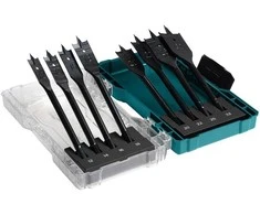 Grąžtas Makita Plunksninių medienos grąžtų rinkinys, 8 vnt (12, 14, 16, 18, 20, 22, 25, 32 mm) E-08698