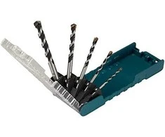 Makita TCT grąžtas su tiesiu kotu / daugialypė medžiaga, 5vnt. Rinkinys (4x75, 5x85, 6x100, 8x120, 10x150) E-14255