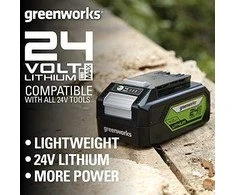 Greenworks Akumuliatorius, 24V, 4Ah