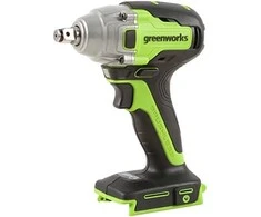 Smūginis veržliasukis Greenworks GD24IW400; 24 V (be akumuliatoriaus ir pakrovėjo)