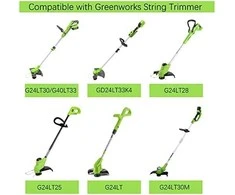 Ritė su pjovimo gija Greenworks Single Line Spools; 1,65 mm; 3 vnt.