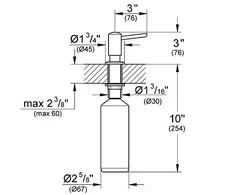 Dozatorius GROHE Contemporary 40536000