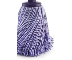 Multi Mop yarn/round mop mini Mery Micro 200 g microfiber with hexagonal thread violetinė wet, 1 pc