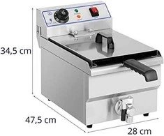 Royal Catering Gruzdintuvė maitinimo reguliuojama elektrinė - 10l 3200W