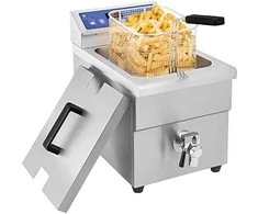 Gruzdintuvė frytkownica indukcinė su kranem 230V Royal Catering 10L