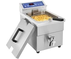 Gruzdintuvė frytkownica indukcinė su kranem 230V Royal Catering 10L