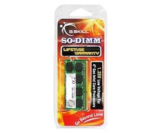 RAM Kompiuterio atmintinė G.Skill SODIMM, DDR3L, 4 GB, 1600 MHz, CL9 (F3-1600C9S- 4GSL)