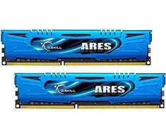 RAM Mėlyna G.Skill DIMM 16 GB DDR3-2133 (2x 8 GB) dviguba atmintis - mėlynas, F3-2133C10D-16GAB, ARES