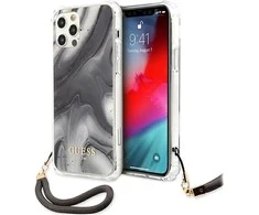 Dėklas Guess GUHCP12MKSMAGR Apple iPhone 12/12 Pro 6,1" pilkos spalvos hardcase Marble Collection