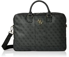 Guess 4G Big Logo krepšys kompiuteriui 16'' – pilkos spalvos