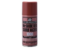 Mr Hobby Mr.Hobby Mr.Oxide Raudona Surfacer 1000 gruntas purškiamas, 170 ml