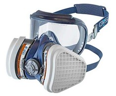 Veido kaukė (3/4) su A2-P3 filtrais GVS Elipse Integra, dydis M/L
