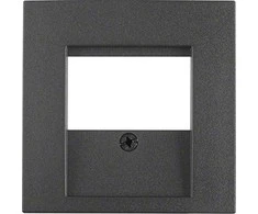 Hager Kištukinio lizdo ir USB įkrovimo priekinė plokštė (10331606)