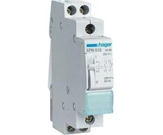 Hager Impulse Relay 16A 230V AC 110V DC 1NO+1NC (EPN515)