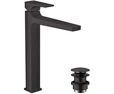 Hansgrohe izlietnes maisītājs Metropol 260, ar push-open, matēts juodas