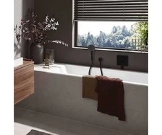 Rankinio dušo komplektas Hansgrohe Pulsify Select S 24302670, juodas matinis