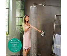 Hansgrohe Raindance S 240 1jet P dušo galva su laikikliu, chromas