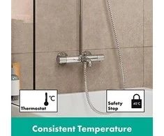 Dušo komplektas Hansgrohe Vernis Blend Showerpipe 200 1jet, 26274000
