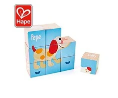 HAPE kaladėlės-dėlionė Pepė ir draugai, E0452A