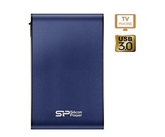 Kietasis diskas išorinis HDD Silicon Power Armor A80 2TB Mėlyna (SP020TBPHDA80S3B)