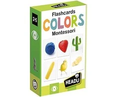*****HEADU Montessori kortelių spalvos 2-5 27859