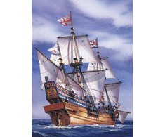 Heller Golden Hind burlaivio plastikinis rinkinys 1/96
