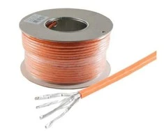 helos Cat.7 Verlegekabel AWG 23 LSZH 1000MHz CPR Dca 500m Trommel oranžinis