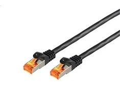 helos Outdoor Patchkabel S/FTP Cat 6a juodas 45,0m