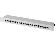 Verschiedene Panel krosowy RJ-45 X 24 Pilka RAL 7035 1U 48.3 cm (19")