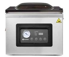 Kamerinė vakuuminio pakavimo mašina su alyvos siurbliu 410mm 1000W PROFI LINE 410 Hendi 201442
