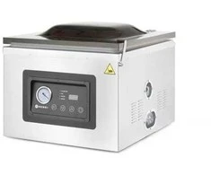 Kamerinė vakuuminio pakavimo mašina su alyvos siurbliu 410mm 1000W PROFI LINE 410 Hendi 201442