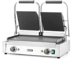 Kontaktinės grotelės su grioveliais viršuje, lygus dugnas, 3600W - Hendi 263808