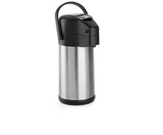 Plieno maitinimo termosas su pompa karštiems gėrimams. 3L – Hendi 445877