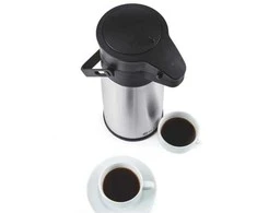 Plieno maitinimo termosas su pompa karštiems gėrimams. 2,2L – Hendi 448908
