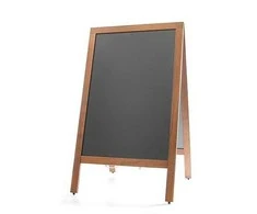 Atskirai stovinti MENU reklaminė informacinė lenta restoranams 700x1200mm - Hendi 664018