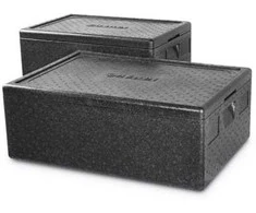 Termosai izoliuotas maitinimo konteinerių termosas EEP EURO 600x400mm 53L - Hendi 707951