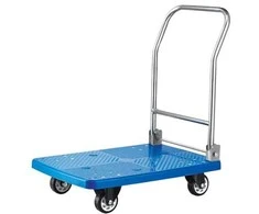 Hendi Transportavimo platforminis vežimėlis su sulankstoma rankena 73x48cm iki 150kg