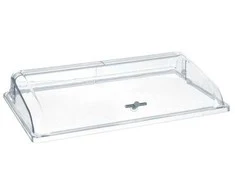 RollTop permatomas dangtelis maisto vitrinai GN1/1 - Hendi 866009 (Ekspozicinė prekė)