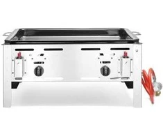 Keptuvė dujinė Bake Master Maxi 590x480mm 11.6kW - Hendi 154618