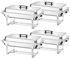 Hendi Buffet bain-marie maisto šildytuvas pastai GN 1/1 STEEL - 4 vnt.